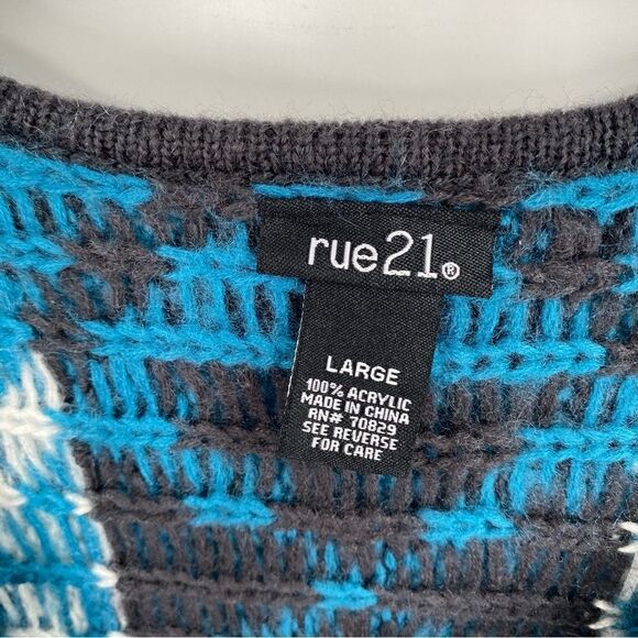 Rue21 Women’s Open Front Thick Knit Duster Cardigan size L - Picture 2 of 5